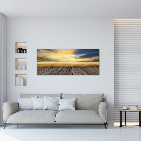 Slika - Mol s pogledom (120x50 cm)