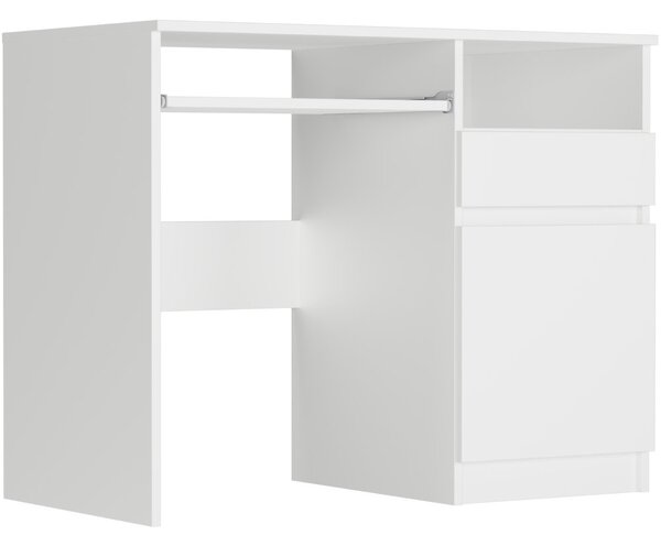 Moderan pisaći stol s ormarićem 90x50 cm - različite boje Bijela