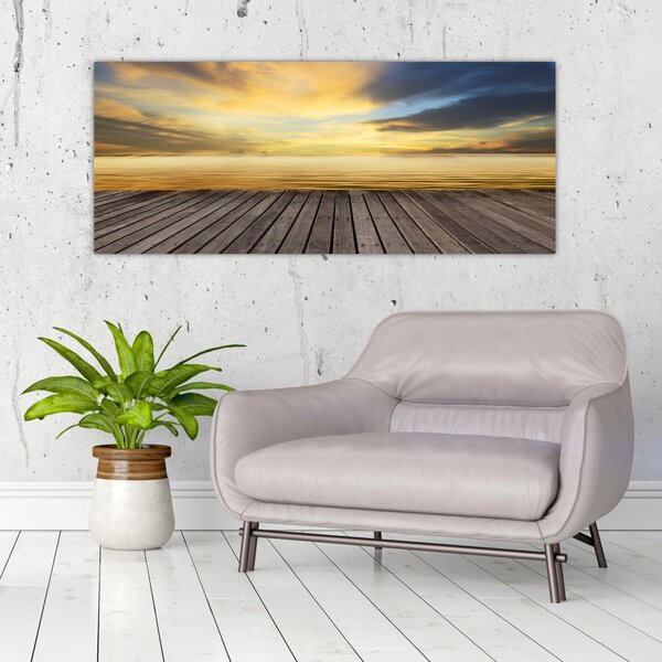 Slika - Mol s pogledom (120x50 cm)