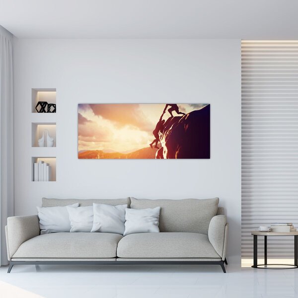 Slika - Planinari (120x50 cm)