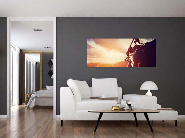 Slika - Planinari (120x50 cm)