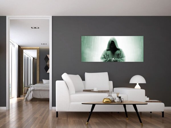 Slika - Redovnik u tami (120x50 cm)