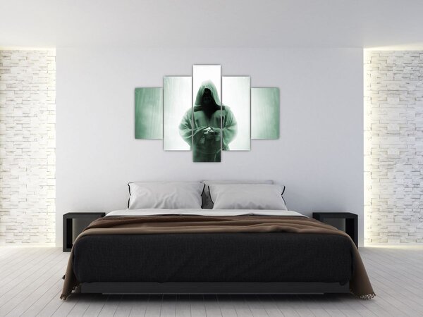 Slika - Redovnik u tami (150x105 cm)