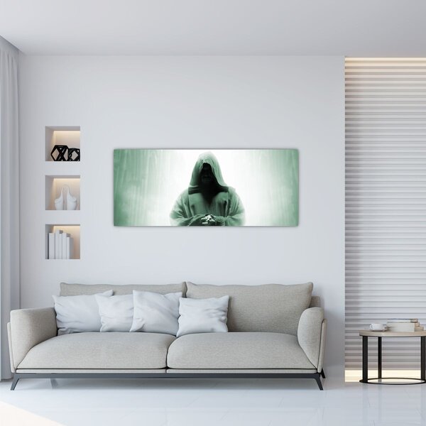 Slika - Redovnik u tami (120x50 cm)