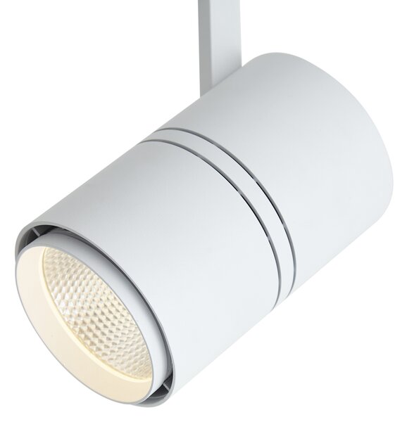 Moderni reflektor za tračnice bijeli za 3-faznu tračnicu uklj. LED - 3-Phase Ruler