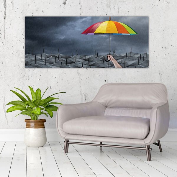 Slika - Kišobrani (120x50 cm)