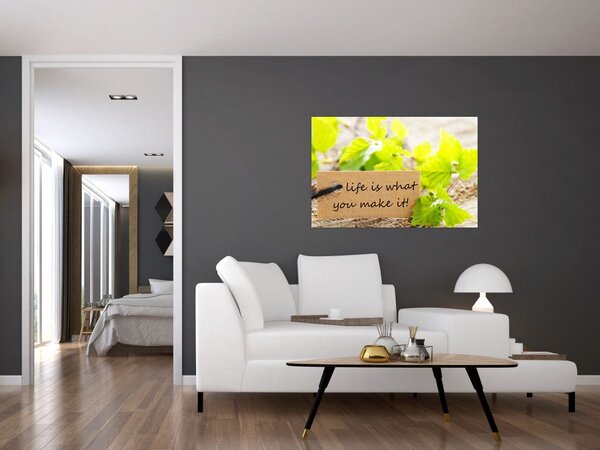 Slika - Citat (90x60 cm)