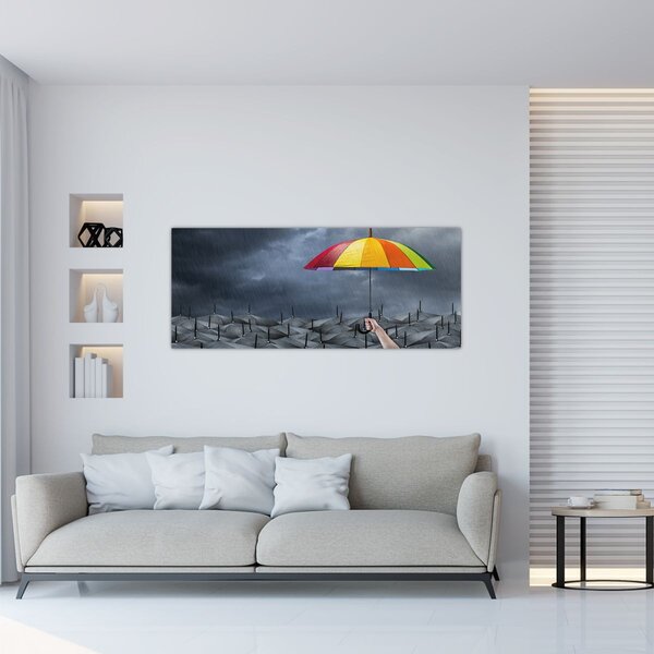 Slika - Kišobrani (120x50 cm)