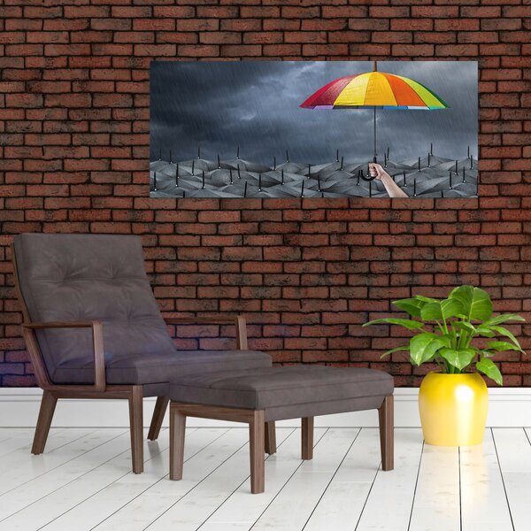 Slika - Kišobrani (120x50 cm)
