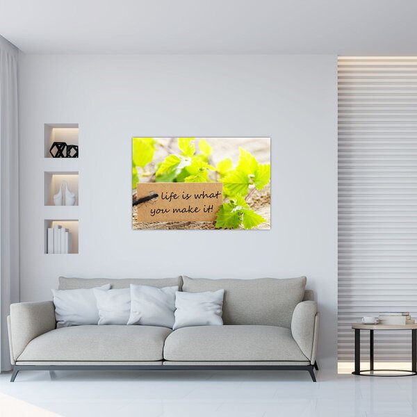Slika - Citat (90x60 cm)