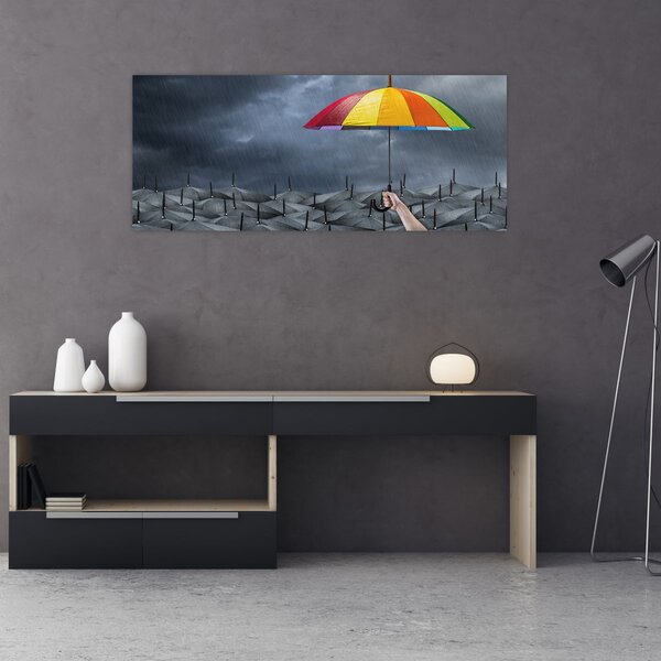Slika - Kišobrani (120x50 cm)