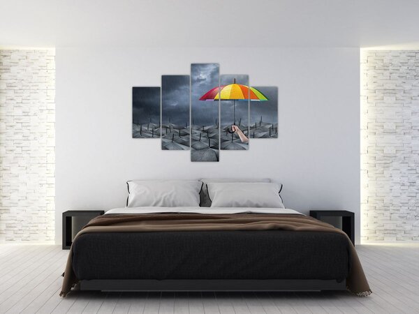 Slika - Kišobrani (150x105 cm)
