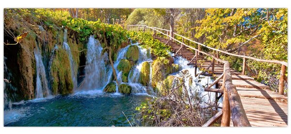 Slika - Ulaz u slapove (120x50 cm)