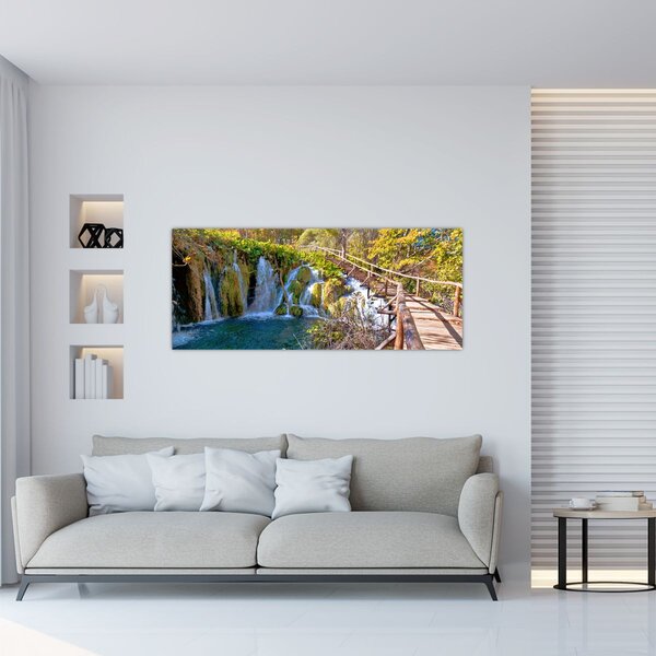 Slika - Ulaz u slapove (120x50 cm)