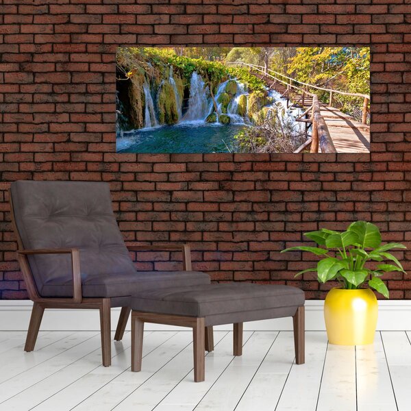 Slika - Ulaz u slapove (120x50 cm)