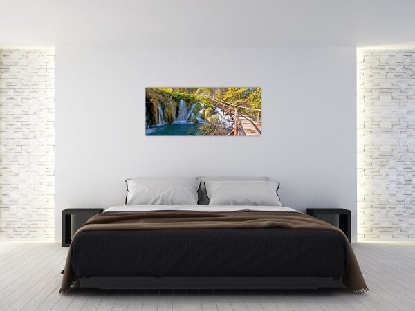 Slika - Ulaz u slapove (120x50 cm)