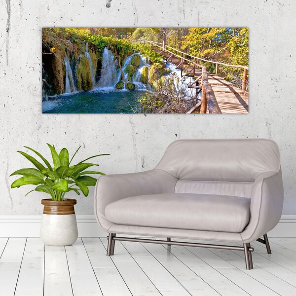 Slika - Ulaz u slapove (120x50 cm)