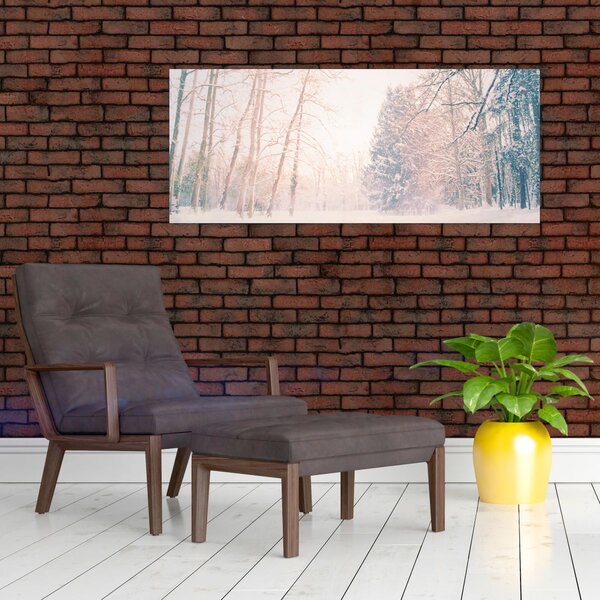 Slika - Pogled na šumu (120x50 cm)
