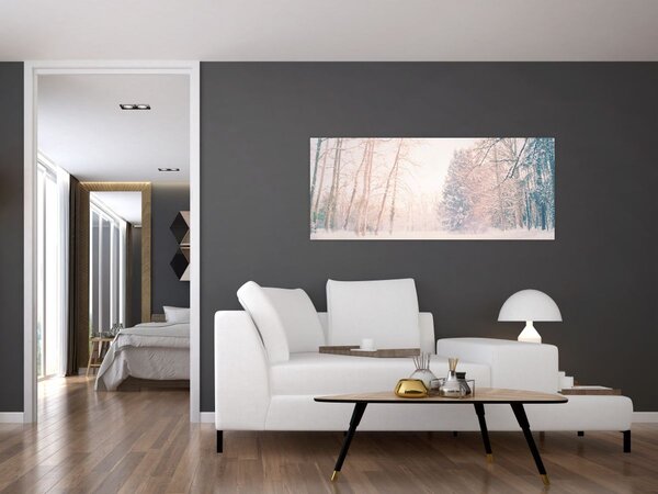 Slika - Pogled na šumu (120x50 cm)