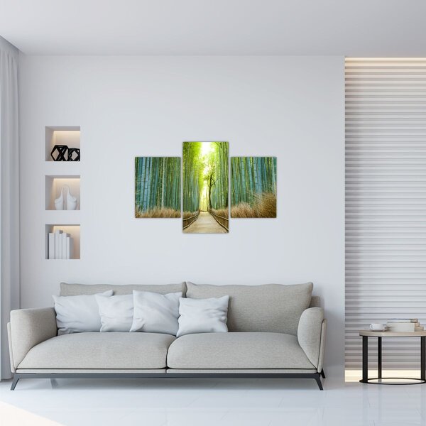 Slika - Šuma bambusa (90x60 cm)