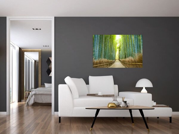 Slika - Šuma bambusa (90x60 cm)