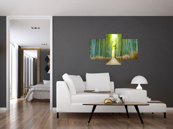 Slika - Šuma bambusa (90x60 cm)