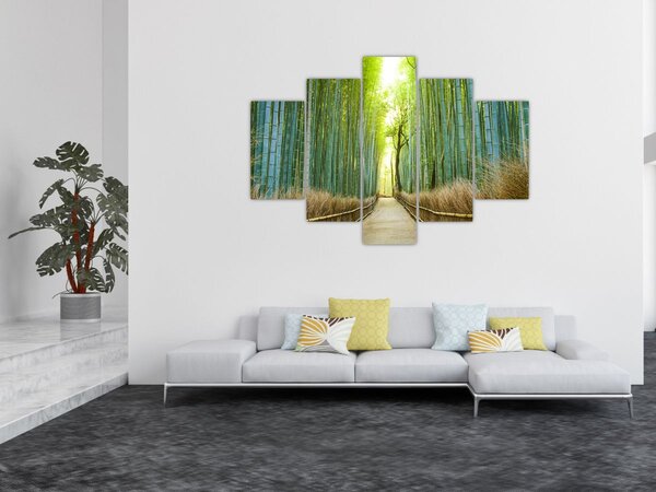 Slika - Šuma bambusa (150x105 cm)