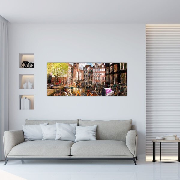 Slika - Amsterdam (120x50 cm)