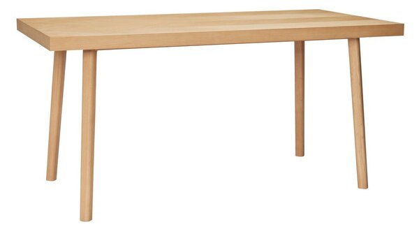 Blagovaonski stol u dekoru hrasta 80x160 cm Herringbone – Hübsch