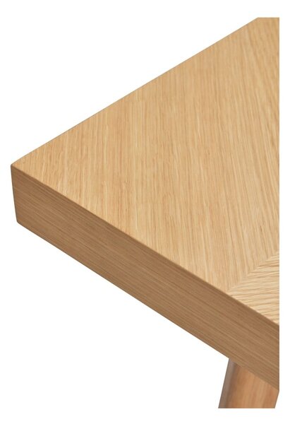 Blagovaonski stol u dekoru hrasta 80x160 cm Herringbone – Hübsch