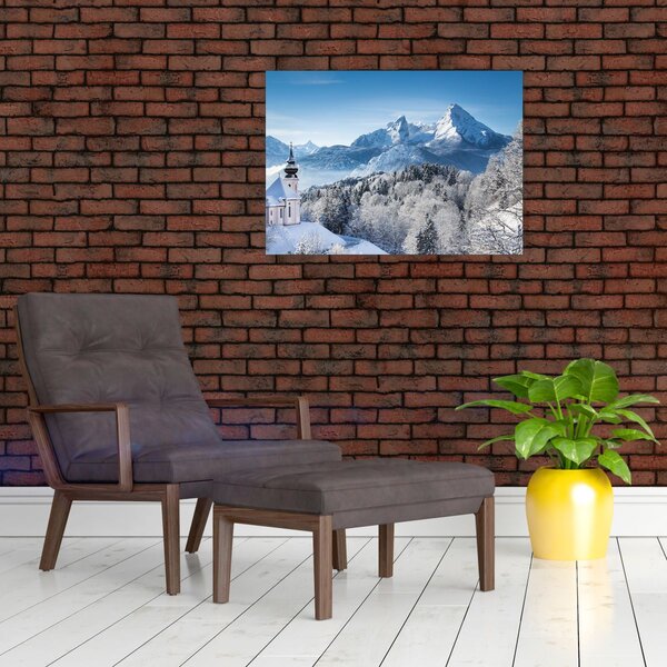 Slika - Snježni krajolik (70x50 cm)