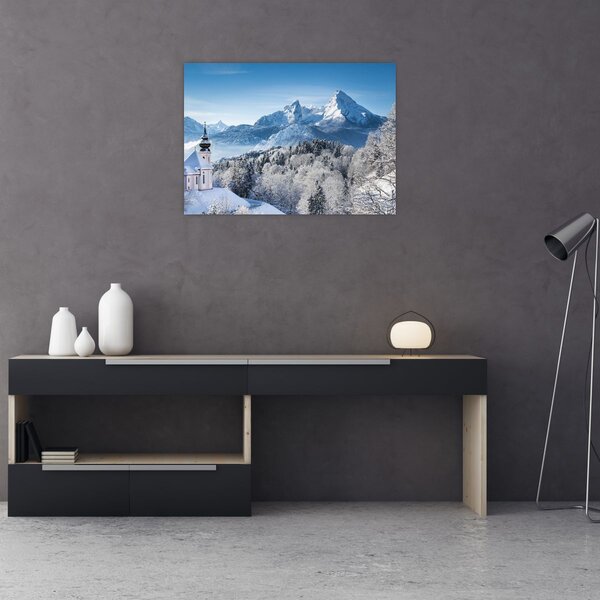 Slika - Snježni krajolik (70x50 cm)