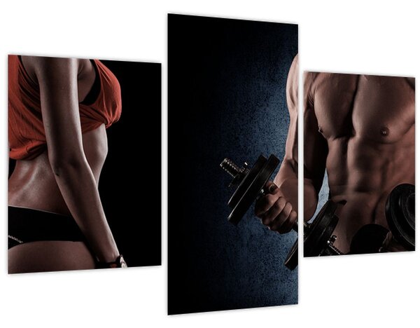 Slika - Fitness (90x60 cm)