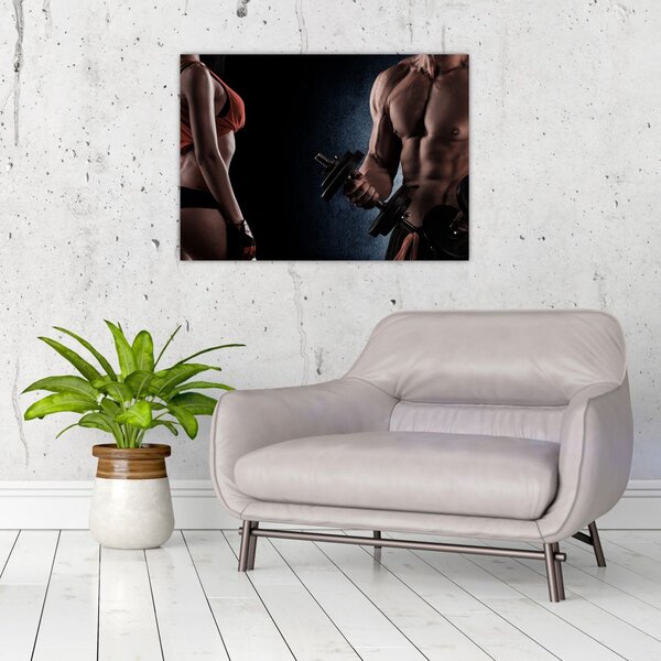 Slika - Fitness (70x50 cm)