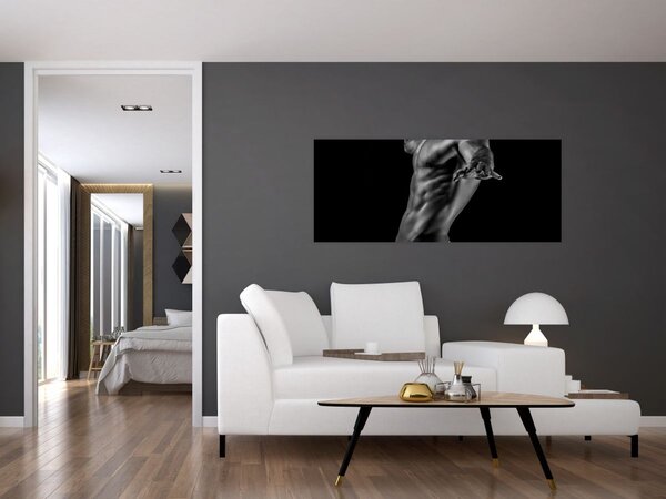 Slika - Muški akt (120x50 cm)