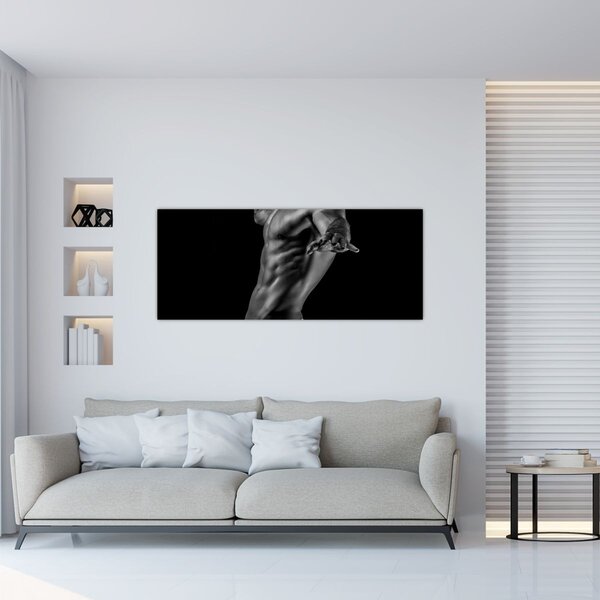 Slika - Muški akt (120x50 cm)