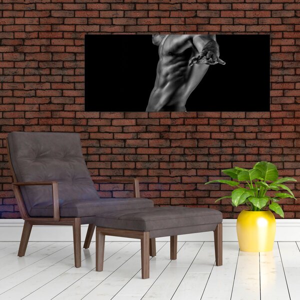 Slika - Muški akt (120x50 cm)