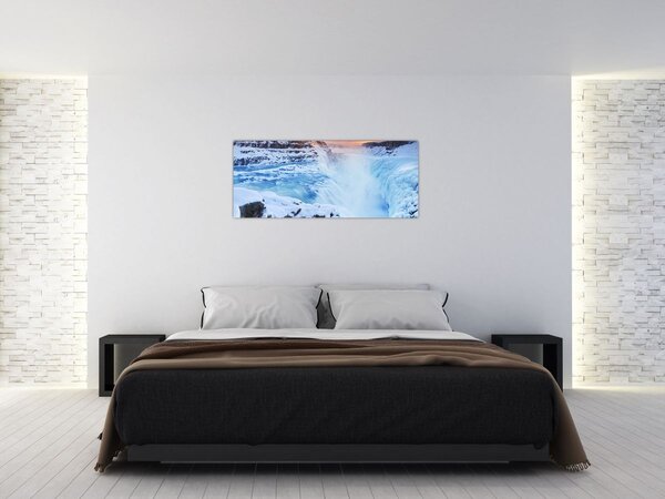 Slika - Ledeni slapovi (120x50 cm)