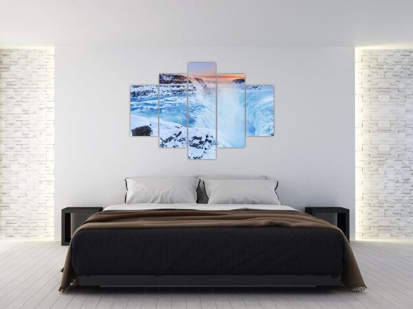 Slika - Ledeni slapovi (150x105 cm)