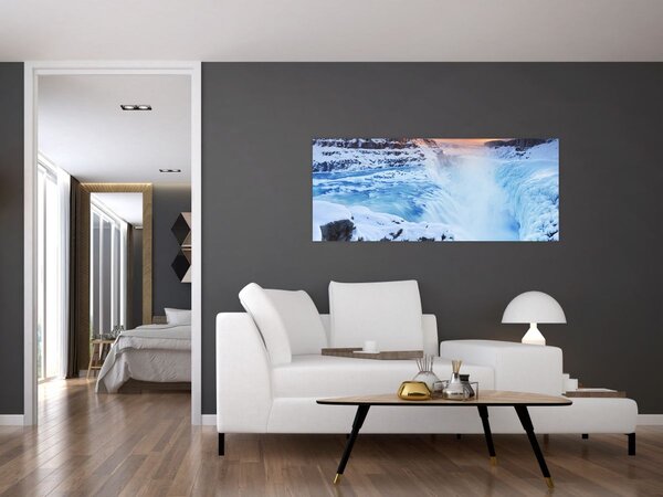 Slika - Ledeni slapovi (120x50 cm)