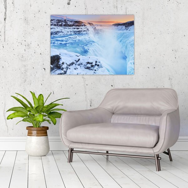 Slika - Ledeni slapovi (70x50 cm)