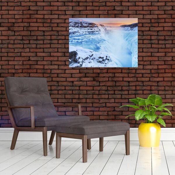 Slika - Ledeni slapovi (70x50 cm)