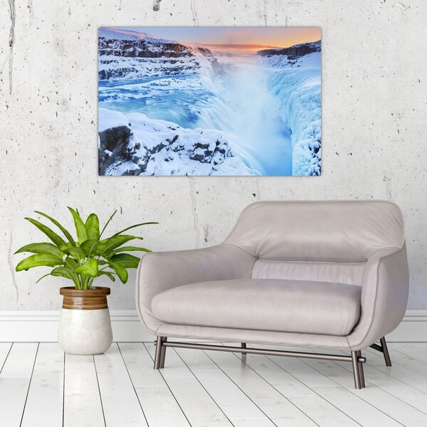Slika - Ledeni slapovi (90x60 cm)