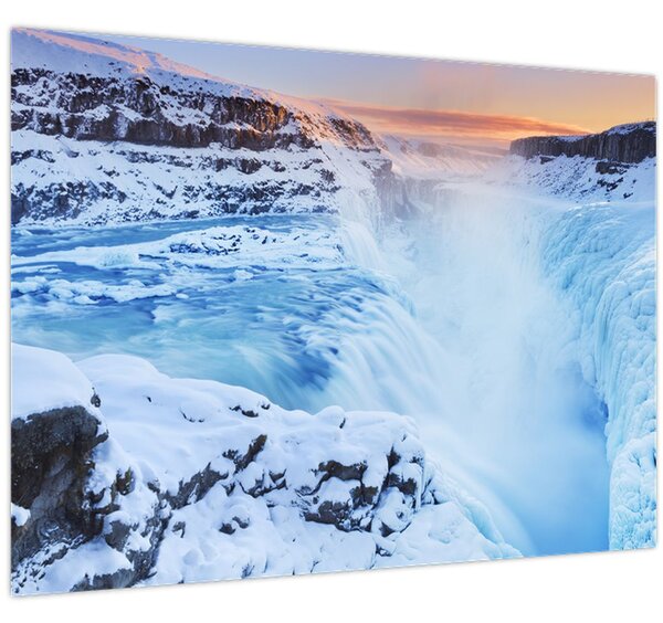 Slika - Ledeni slapovi (70x50 cm)