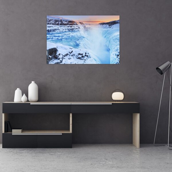 Slika - Ledeni slapovi (90x60 cm)