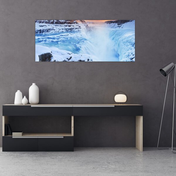 Slika - Ledeni slapovi (120x50 cm)