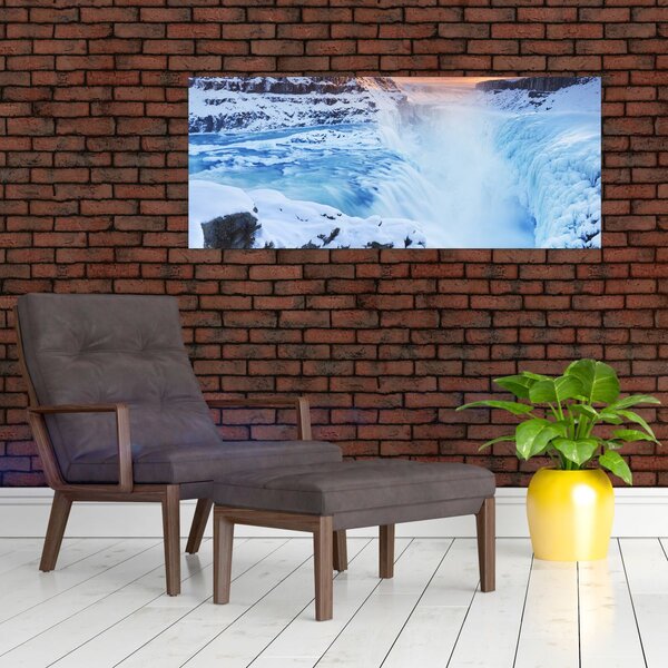 Slika - Ledeni slapovi (120x50 cm)
