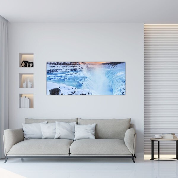 Slika - Ledeni slapovi (120x50 cm)