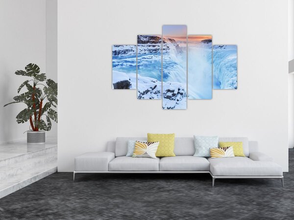 Slika - Ledeni slapovi (150x105 cm)