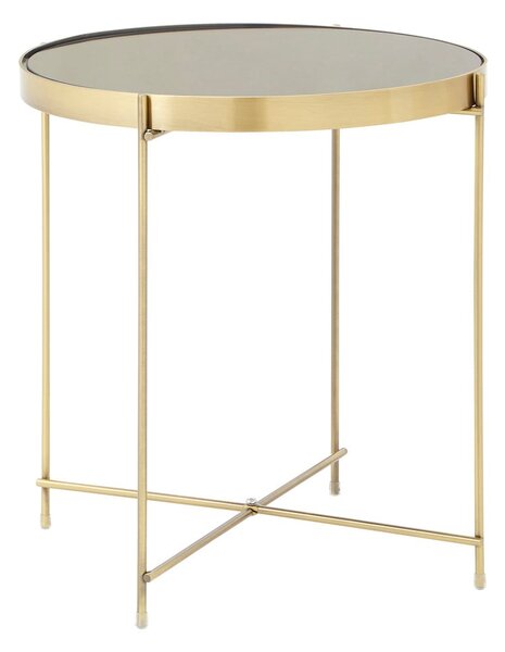 Stakleni okrugli pomoćni stol ø 43 cm Allure – Premier Housewares